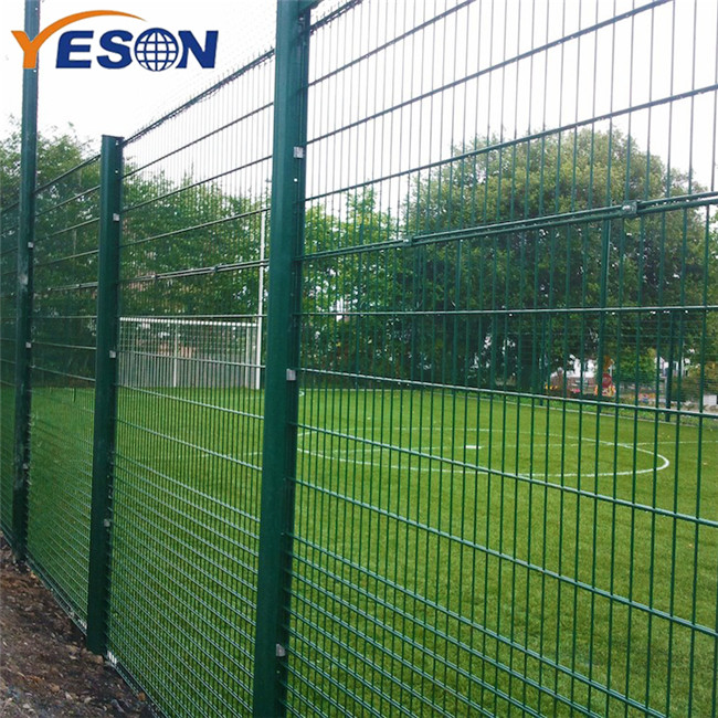 double wire fence