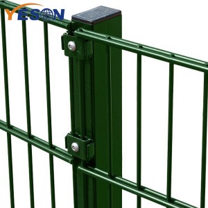 8 Years Exporter China Supplier 2D Double Wire Panel Fence Hot Sale